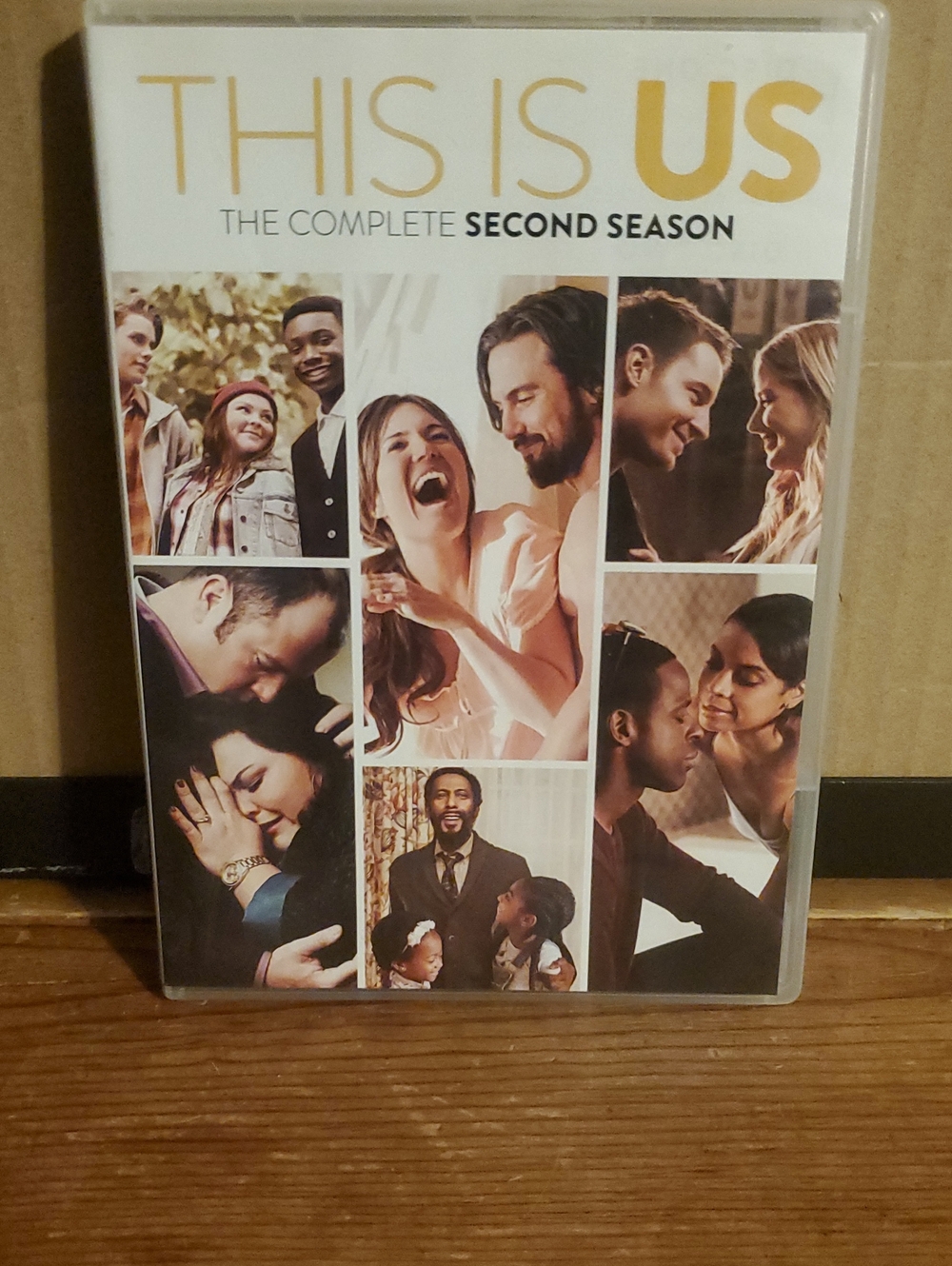 This Is Us Season 2 - White and Gold Accent